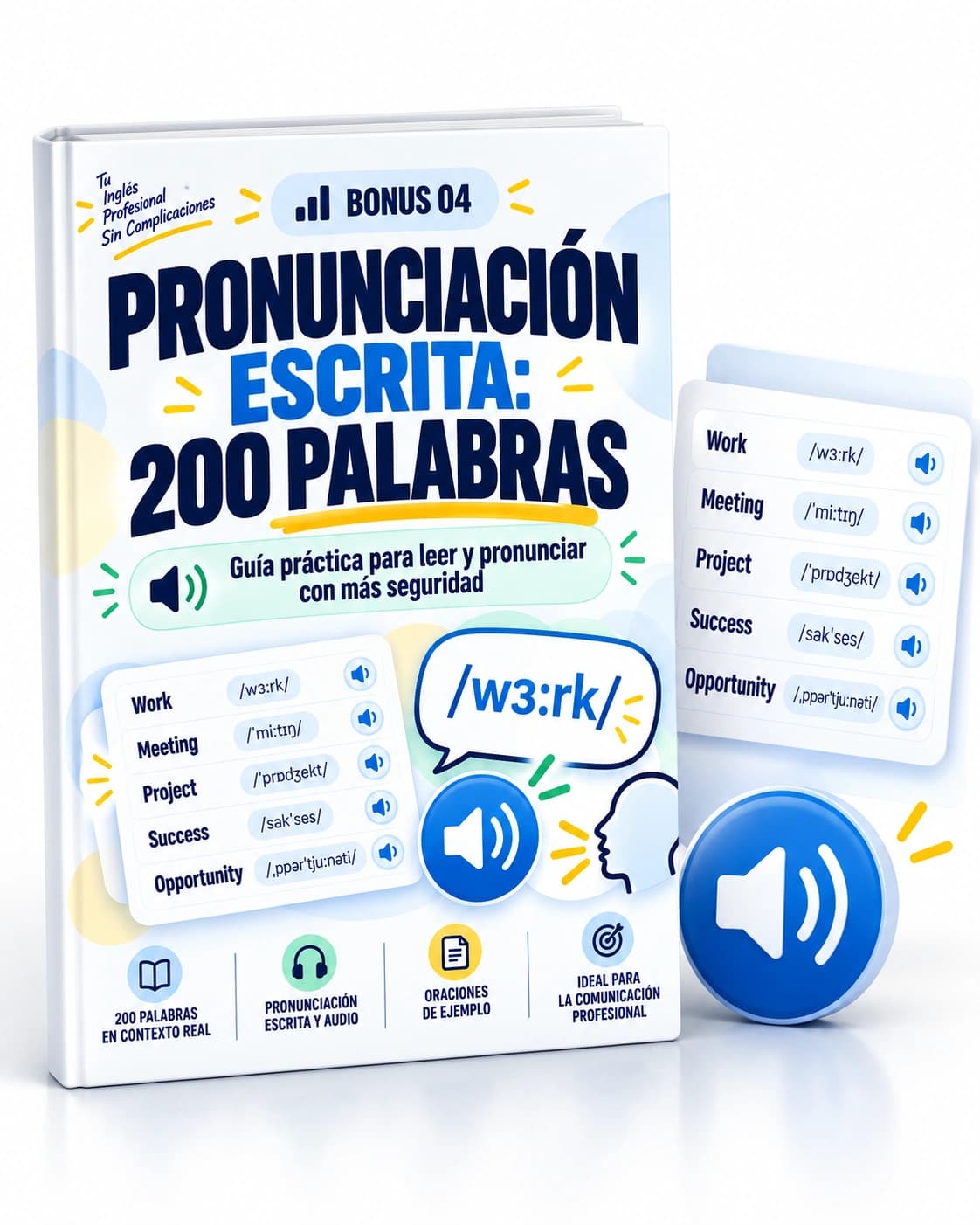 Bono 4: Pronunciación Escrita, 200 Palabras